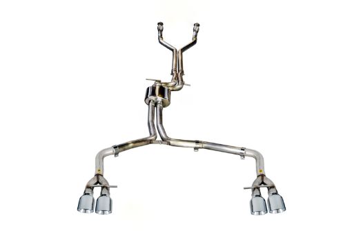 Picture of AWE Tuning Audi C7 C7.5 S7 4.0T Track Edition Exhaust - Chrome Silver Tips