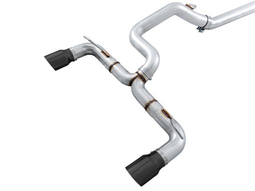 Picture of AWE Tuning Ford Focus RS Track Edition Cat - back Exhaust - Diamond Black Tips