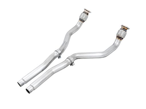 Picture of AWE Tuning Audi B8 4.2L Non - Resonated Downpipes for RS5