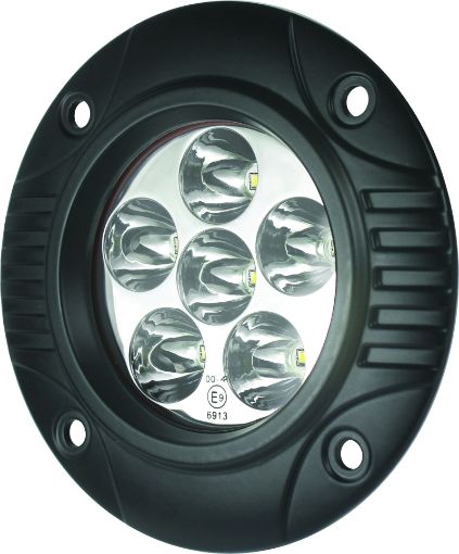 Picture of Hella Value Fit 90mm 6 LED Light - FLSH Off Road Spot Light