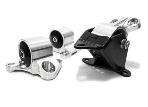 Picture of Innovative 96 - 00 Civic BD Series Black Aluminum Mounts Solid Bushings (2 Bolt)