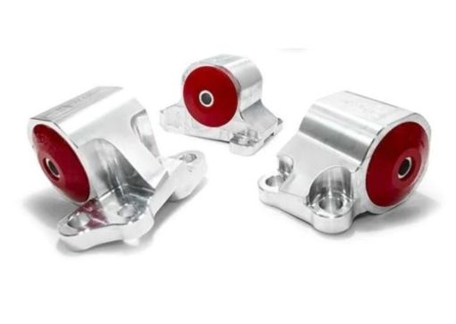 Picture of Innovative 92 - 95 Civic BD Series Silver Aluminum Mounts Solid Bushings (2 Bolt)