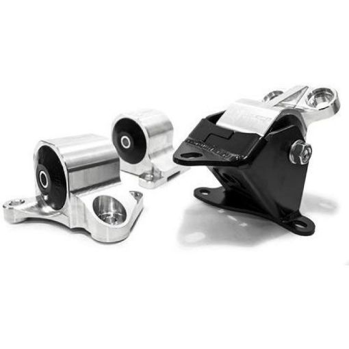 Picture of Innovative 96 - 00 Civic BD Series Black Aluminum Mounts 95A Bushings (2 Bolt)