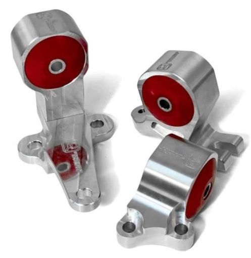 Picture of Innovative 88 - 91 Civic B - Series Silver Aluminum Mounts 95A Bushings (Cable)