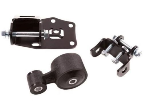 Picture of Innovative 97 - 01 Prelude J - Series Black Steel Mount 85A Bushing (Front Mount Only)