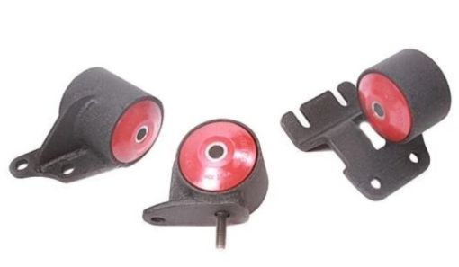 Picture of Innovative 90 - 93 Integra B - Series Black Steel Mounts 60A Bushings (Auto Trans)