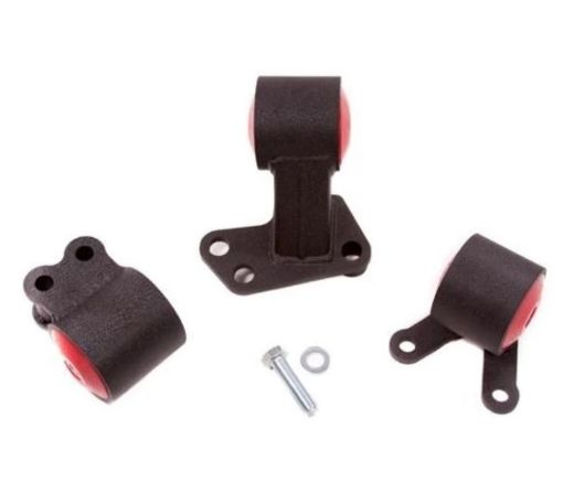 Picture of Innovative 94 - 01 Integra B - Series Black Steel Mounts 60A Bushings (Auto to Manual Hydro)