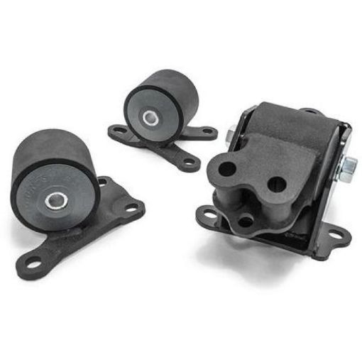 Picture of Innovative 96 - 00 Civic BD Series Black Steel Mounts 75A Bushings (3 Bolt)