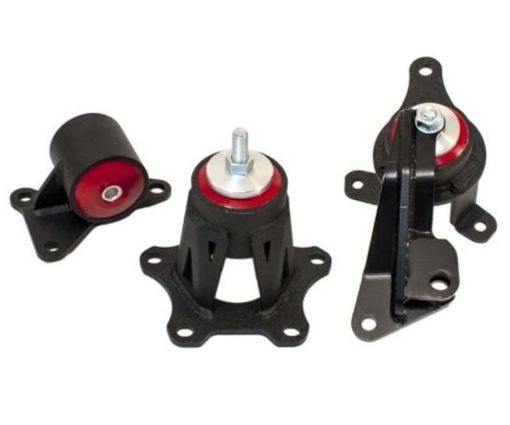 Picture of Innovative 98 - 02 Accord F - Series Black Steel Mounts 75A Bushings (Auto Trans)