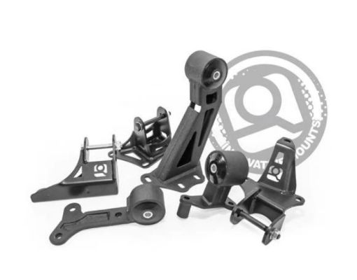 Picture of Innovative 97 - 01 Prelude J - Series Black Steel Mounts 75A Bushings