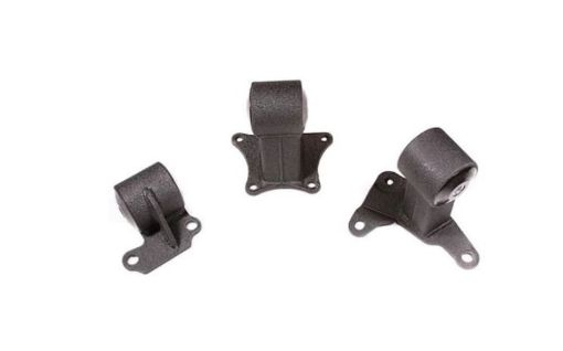 Picture of Innovative 94 - 97 Accord HF Series Black Steel Mounts 75A Bushings (EX Chassis H22F22A)