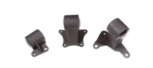 Picture of Innovative 94 - 97 Accord HF Series Black Steel Mounts 75A Bushings (EX Chassis H22F22A)