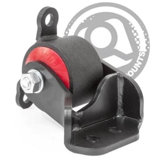 Picture of Innovative 88 - 91 Civic CRX D - Series Black Steel 60A Bushing Front Mount for D - Series Cable Trans