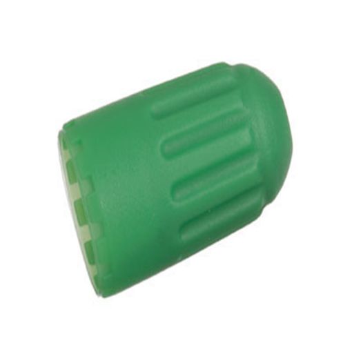 Picture of Schrader TPMS Plastic Green Sealing Snap - In Valve Cap - 100 Pack