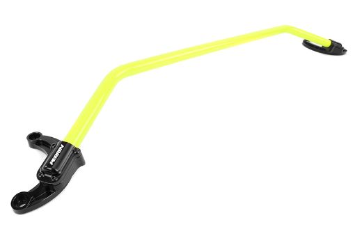 Picture of Perrin 08 - 16 WRXSTi Front Neon Yellow Strut Brace