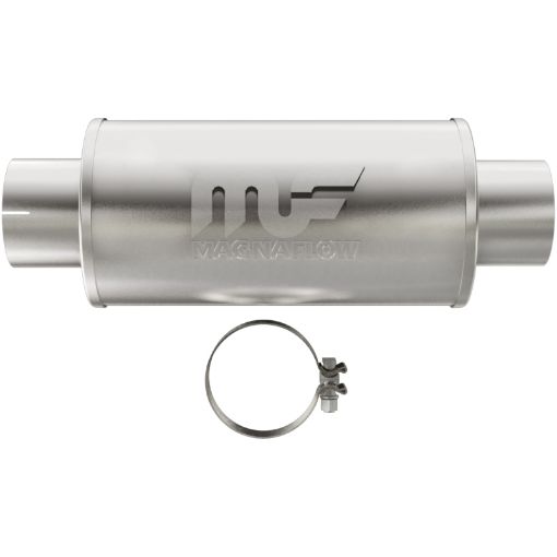 Picture of MagnaFlow Muffler Mag DSL SS 7x7x14 4in Inlet 4in Outlet