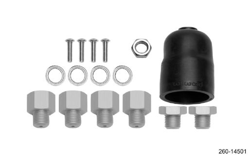 Picture of Wilwood Hardware Kit Tandem Master Cylinder - 78in 1516in Bore