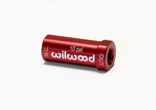 Picture of Wilwood Residual Pressure Valve - New Style 10 Red