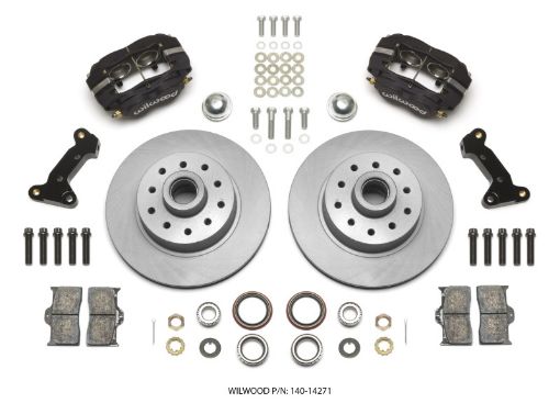 Picture of Wilwood Forged Dynalite Front Kit 11.03in 1 PC RotorHub 74 - 80 PintoMustang II Disc Spindle only