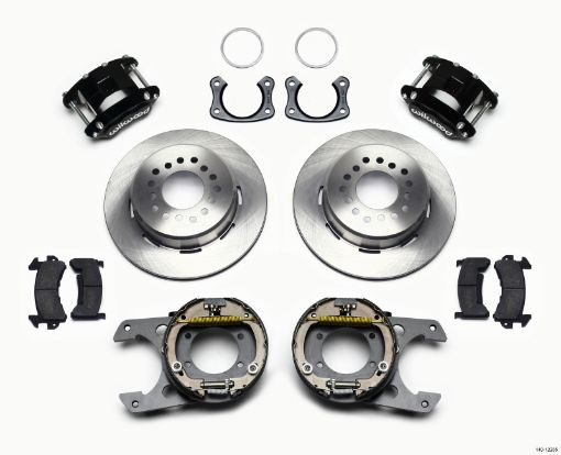 Picture of Wilwood D154 PS Park Brake Kit New Big Ford 2.50in Off Front Mount