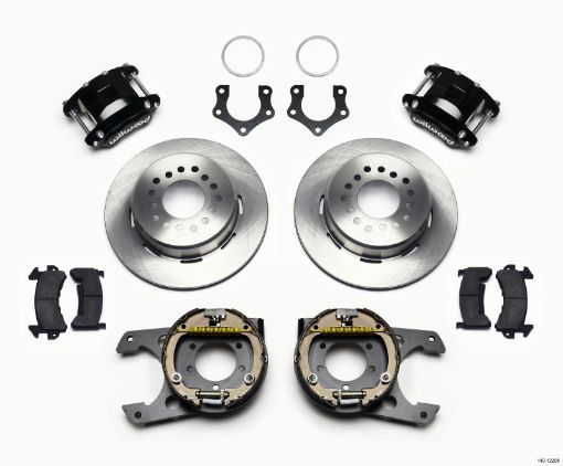 Picture of Wilwood D154 PS Park Brake Kit MoparDana 2.50in Off wSnap Ring Brng