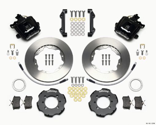 Picture of Wilwood Combination Parking Brake Rear Kit 11.00in 2012 Fiat 500 w Lines