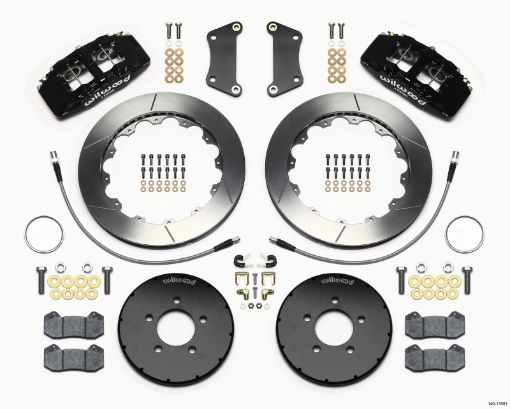 Picture of Wilwood Dynapro 6 Front Hat Kit 12.88in 2005 - Up Mazda 3 w Lines