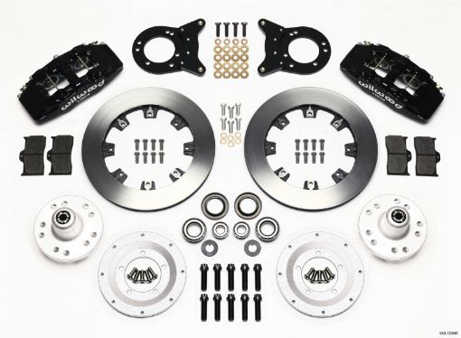 Picture of Wilwood Dynapro 6 Front Hub Kit 12.19in 1970 - 1973 Mustang Disc Drum Spindle