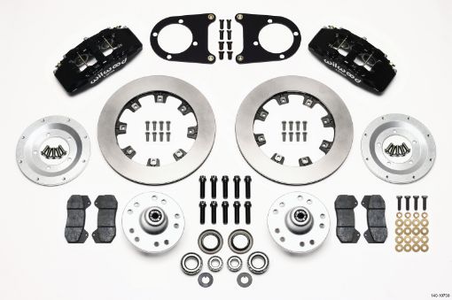 Picture of Wilwood Dynapro 6 Front Hub Kit 12.19in 37 - 48 Ford Psgr. Car Spindle