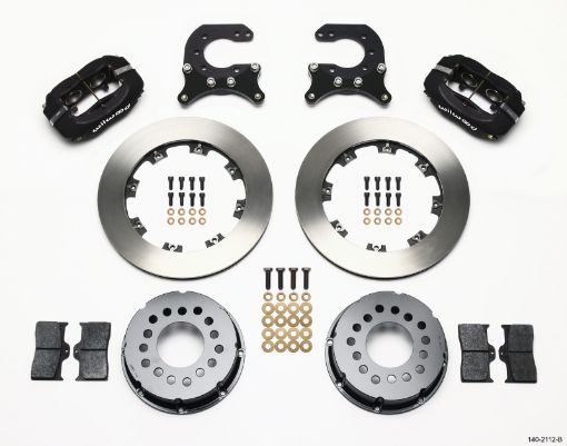 Picture of Wilwood Forged Dynalite PS Rear Kit Chev 12 Bolt w C - Clips