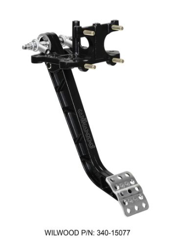 Picture of Wilwood Adjustable - Trubar Brake Pedal - Dual MC - Rev. Swing Mount - 6.251