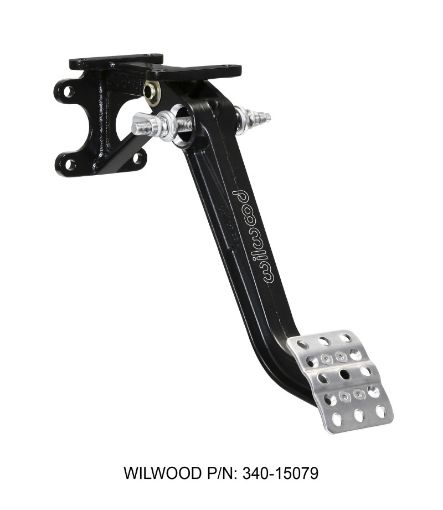 Picture of Wilwood Adjustable - Trubar Brake Pedal - Dual MC - Swing Mount - 71