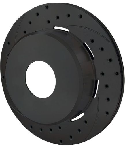 Picture of Wilwood Rotor - 1.91in Offset - SRP - BLK - Drill - LH 12.19 x .810 - Blank