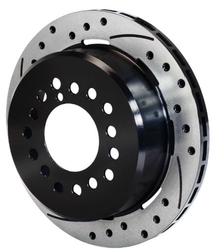 Picture of Wilwood Rotor - 1.91in Offset - SRP - BLK - Drill - RH 11.00 x .810 - 5 Lug