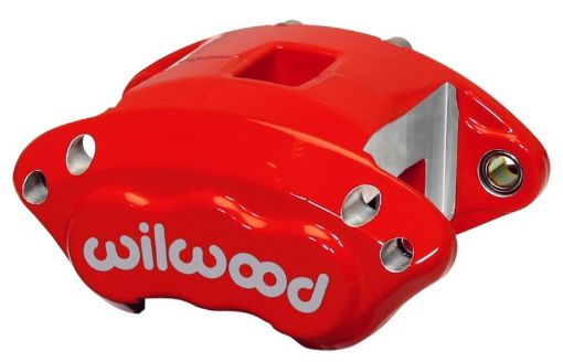 Picture of Wilwood Caliper - D52 - Red 1.621.62in Pistons 0.81in Disc