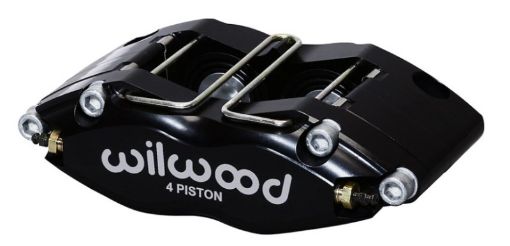 Picture of Wilwood Caliper - Dynapro Radial - Black Pwdr 1.25in Pistons 0.81in Disc