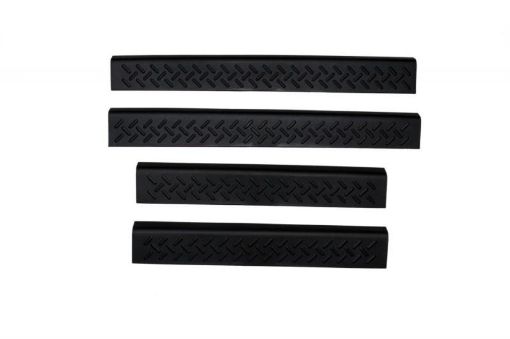 Picture of AVS 04 - 08 Ford F - 150 Supercab Stepshields Door Sills 4pc - Black