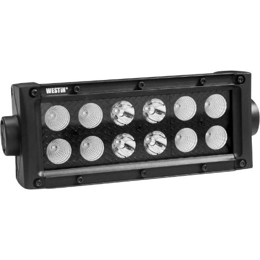 Picture of Westin B - FORCE LED Light Bar Double Row 6 inch Combo w3W Cree - Black