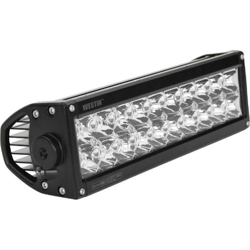 Picture of Westin Performance2X LED Light Bar Low Profile Double Row 10 inch Flex w3W Osram - Black