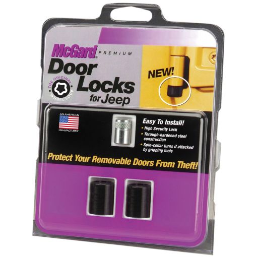 Picture of McGard 97 - 06 Jeep Wangler TJ Unlimited LJ 2 - Door Lock Set - (2 Locks)