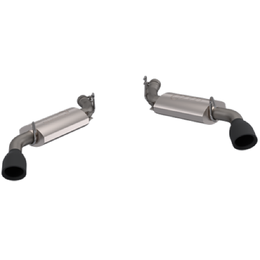 Picture of QTP 10 - 13 Chevrolet Camaro SS 6.2L 304SS AR3 Axle Back Exhaust w4.5in Black Tips